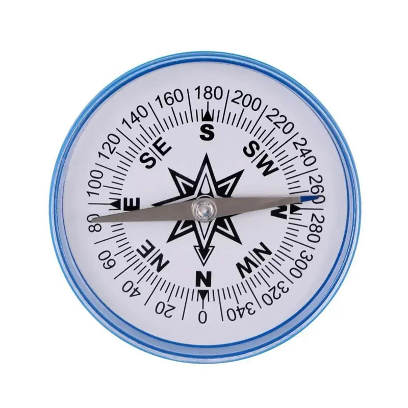 JINGU C100 4-inch Large Educational Compass for Outdoor Teaching Camping Plastic Compass