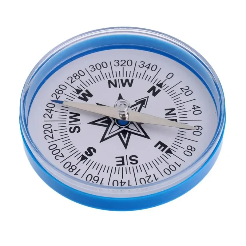 JINGU C100 4-inch Large Educational Compass for Outdoor Teaching Camping Plastic Compass