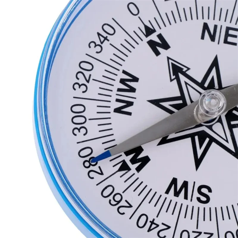 JINGU C100 4-inch Large Educational Compass for Outdoor Teaching Camping Plastic Compass