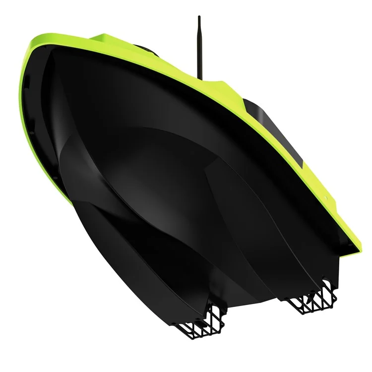 D19Y 4 Bait Slot GPS Positioning Fishing Bait Boat 600M Remote Control for River / Lake, with Light (CE Certified) - EU Plug