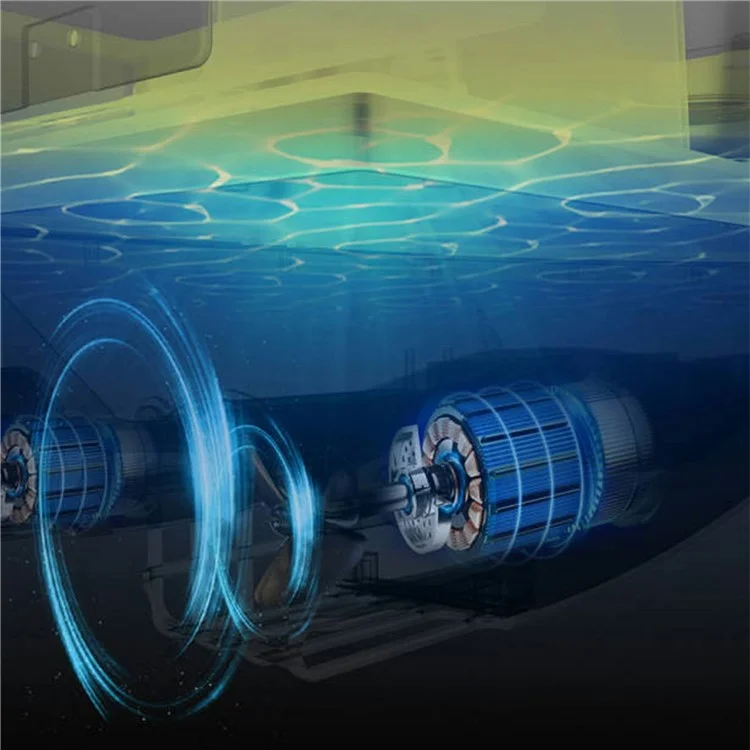 D19Y 4 Bait Slot GPS Positioning Fishing Bait Boat 600M Remote Control for River / Lake, without Light (CE Certified) - EU Plug