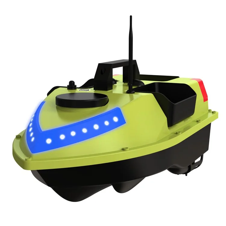 D20 3 Bait Slot Smart RC Bait Boat GPS Positioning 600m Auto Return Fish Feeder Hook Delivery Boat (CE Certified) - EU Plug