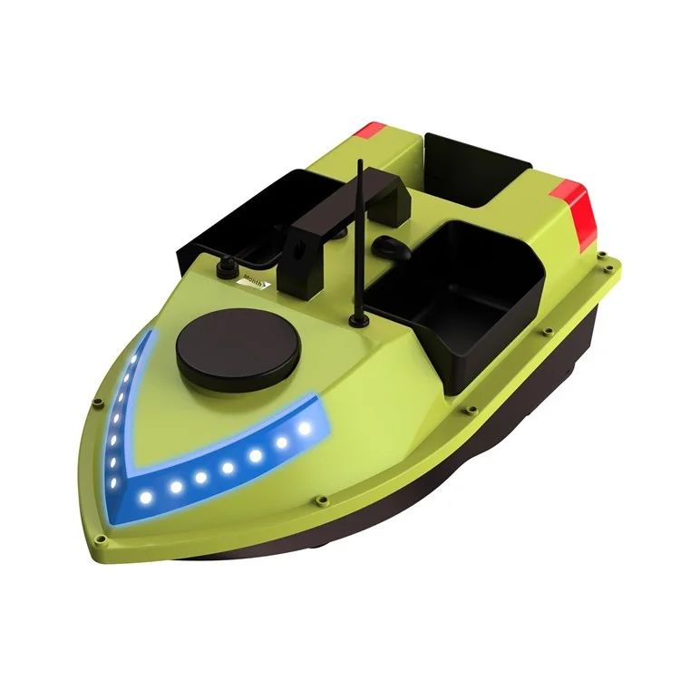 D20 3 Bait Slot Smart RC Bait Boat GPS Positioning 600m Auto Return Fish Feeder Hook Delivery Boat (CE Certified) - EU Plug