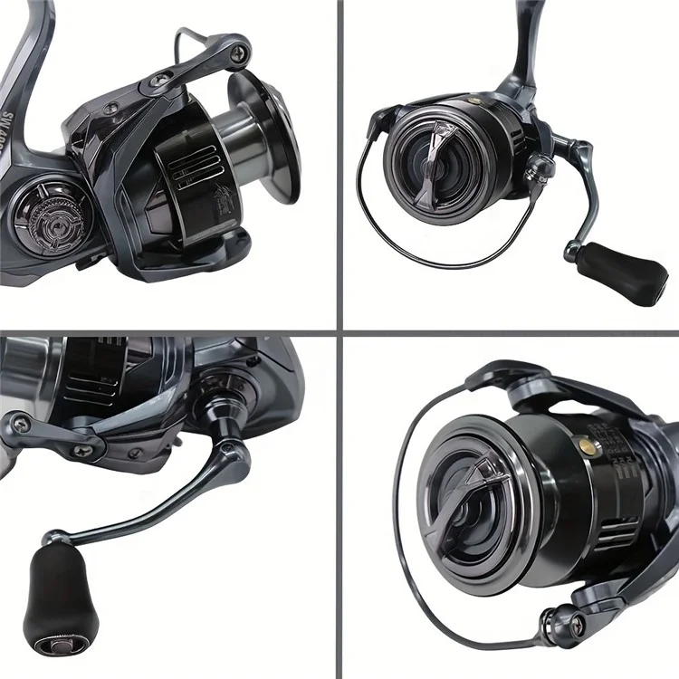 A510 SW2000 5+1BB 5:2:1 Mulinello da Pesca Portatile Leggero per Lanci Lunghi