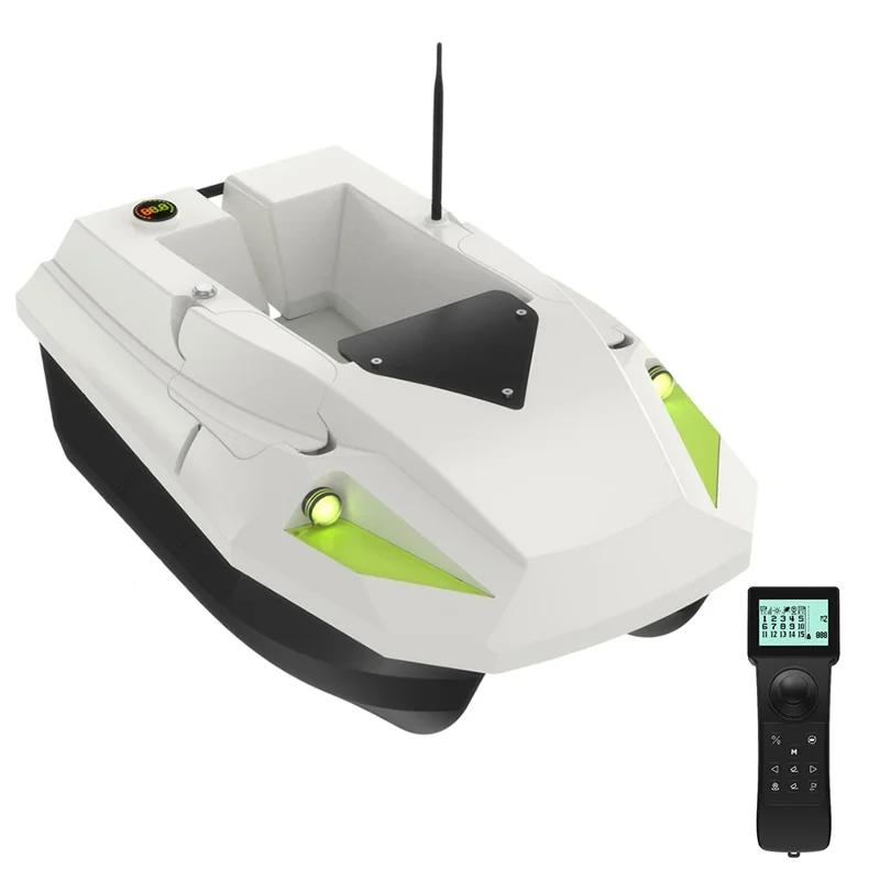 D50B-GPS Versión Avanzada 12V Barco Cebador GPS de Alta Potencia con Liberación de Fondo - Enchufe UE
