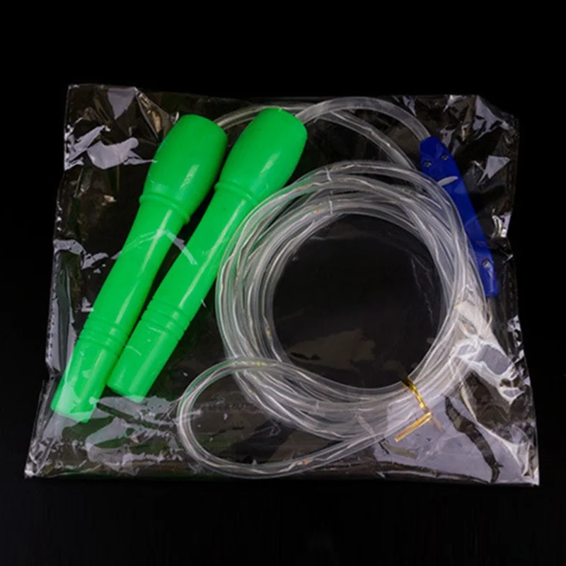 Corda de Saltar LED Iluminada, Brilha no Escuro, com Cabos Antiderrapantes, para Exercícios de Fitness - Aleatória