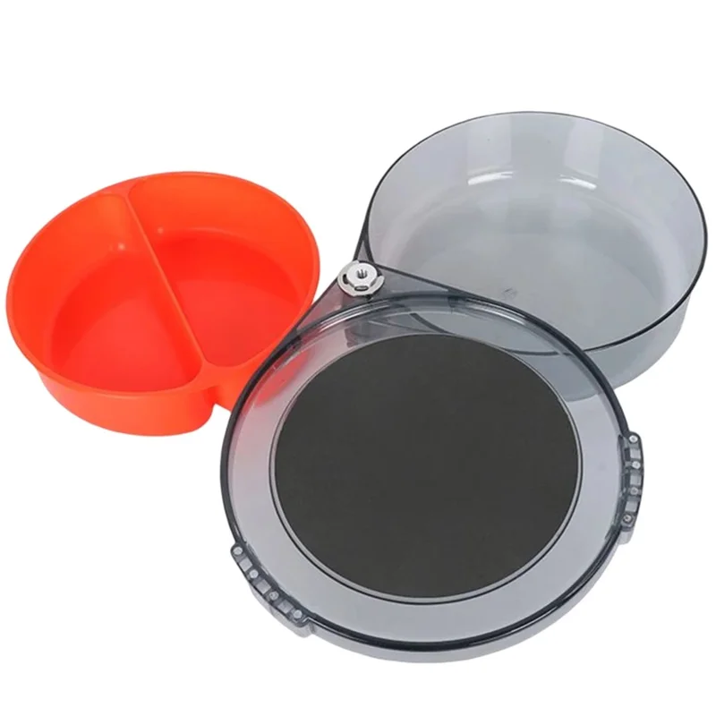 Магнитный лоток для наживки TZ Outdoor Fishing Tools Fishing Bait PC Storage Case - красный