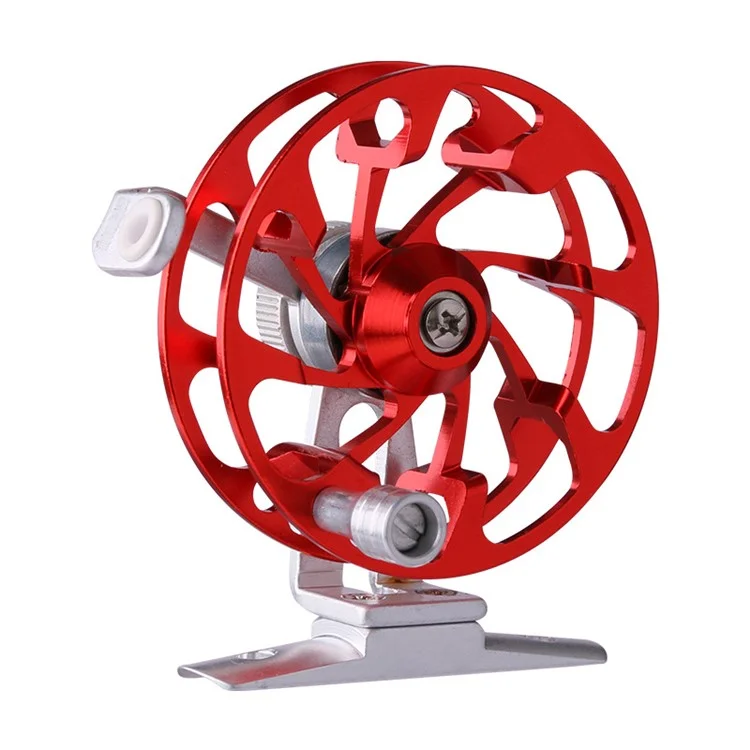 DEUKIO FD60 Full Metal Front Spinning Reel Lightweight Fishing Reel Portable Ice Fishing Reels - Rot