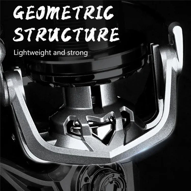 DEUKIO Spinning Fishing Reel Surf Fishing Reel 6+1BB Stainless Steel Powerful Saltwater Fishing Tool - NGK 12000