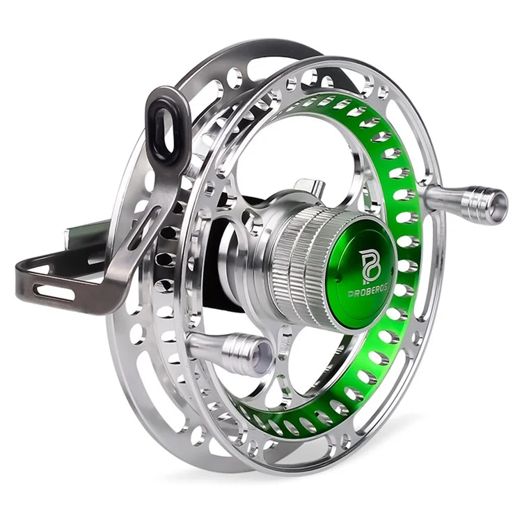 PROBEROS JD99 100mm Moulinet de pêche portable léger en métal - Style A 