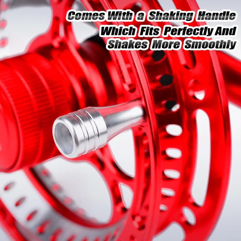 PROBEROS JD85 85mm Portable Lightweight Full Metal Fishing Reel - Style B