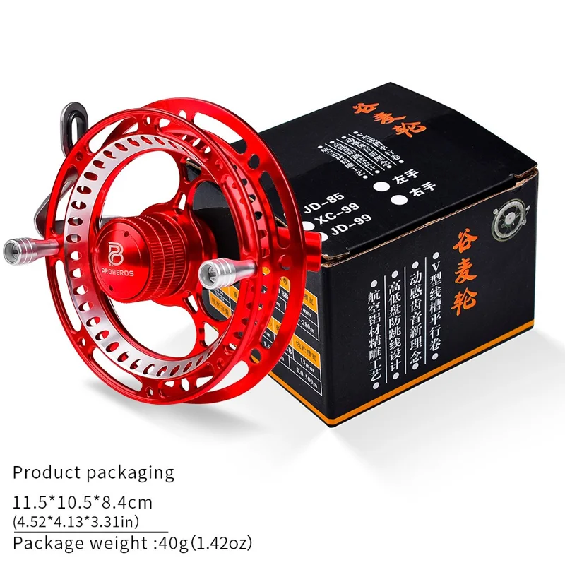 PROBEROS JD85 85mm Portable Lightweight Full Metal Fishing Reel - Style C