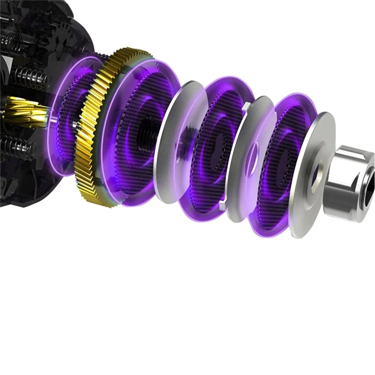 PROBEROS DW131 18+1BB Metal Baitcasting Reel High-Strength Fishing Reel - Mão Direita