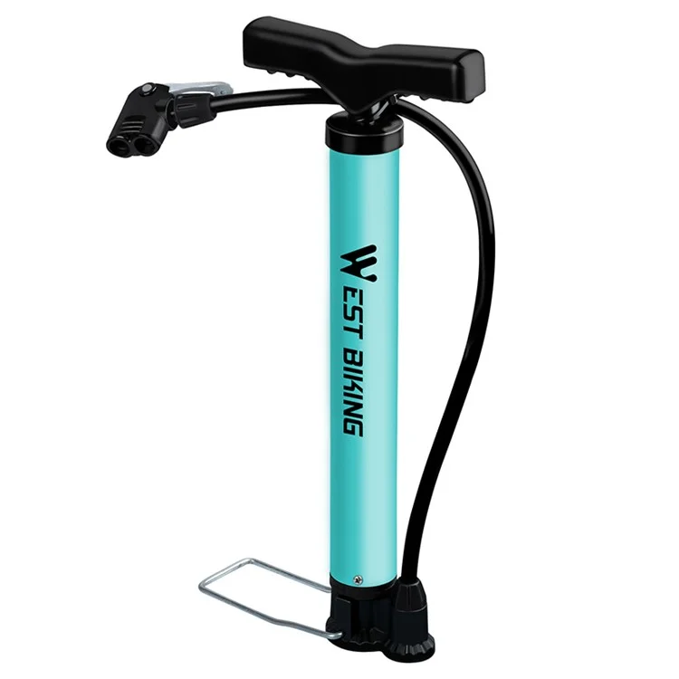 WEST BIKING 120psi High Pressure Bike Tire Ball Inflatable Pump