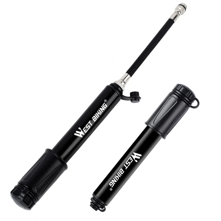 WEST BIKING 100psi Bomba de Inflado Portátil de Alta Presión para Bicicletas