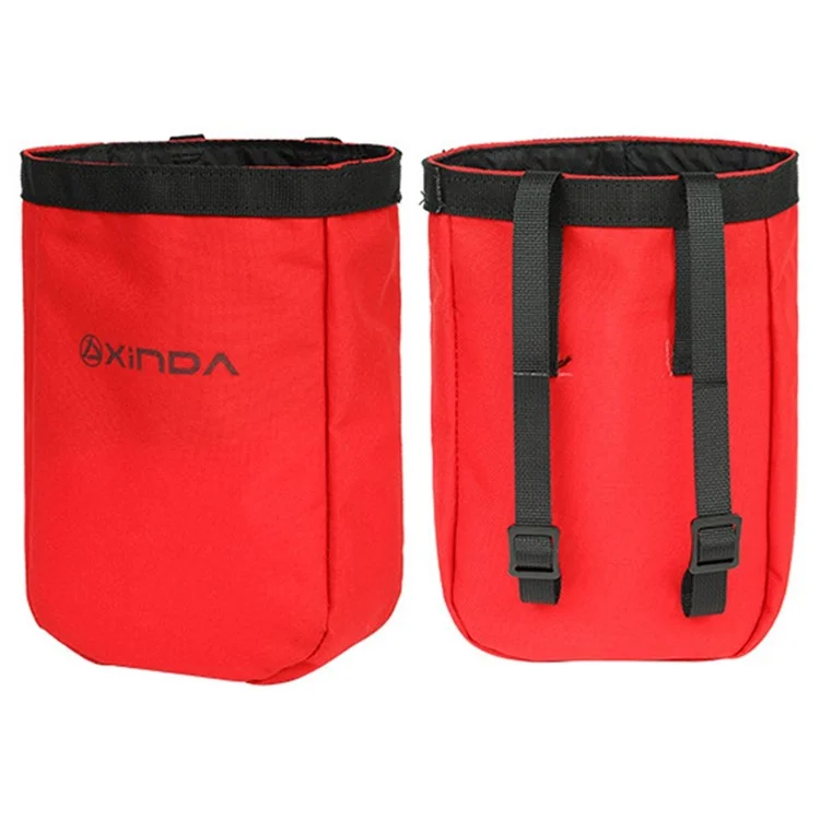 XINDA XD-BAG27 Outdoor Aerial Work Tool Waist Bag Nylon Pouch Toolkit Utility Organizer - Rot