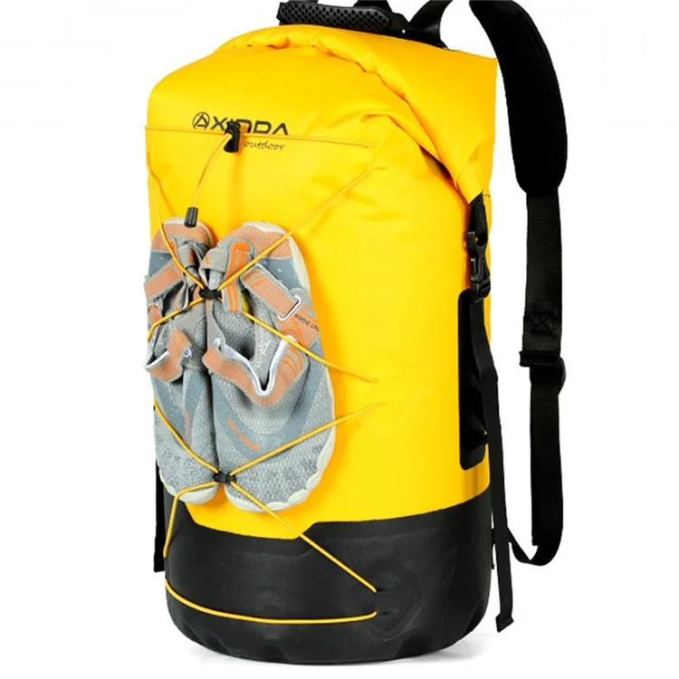 XINDA XD-BAG19 16L Zaino da Arrampicata Impermeabile TPU+Poliestere Borsa per Attrezzatura da Trekking - Giallo
