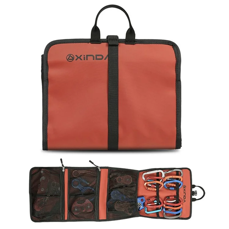 XINDA H-BAG07 Rock Climbing Gear Storage Bag Quickdraw Hanging Pouch für Karabiner, Kletterausrüstung