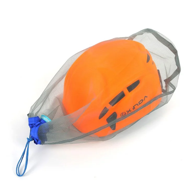 XINDA BFP1415 11x11x17cm Sports Equipment Mesh Storage Bag Beach Swim Organizer Pouch - Blue