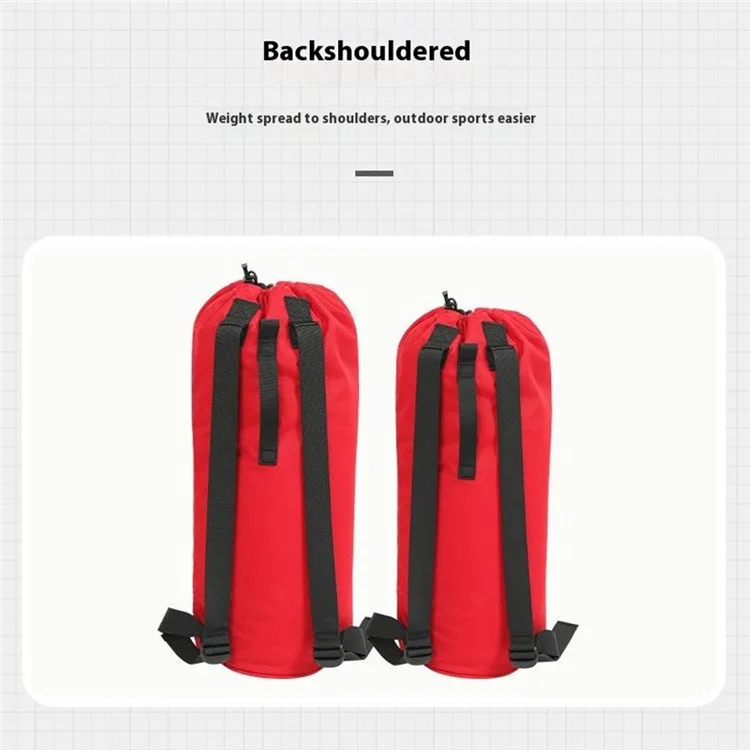 XINDA XD-BAG17 15L Sac de Rangement Manuel Pour la Corde D'escalade, Pochette D'organisateur D'outils D'alpinisme