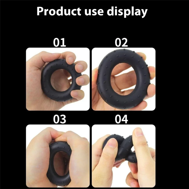 WOSWEIR FE0244 5Pcs / Set Adjustable Hand Grip Strengthener Exercise Kit for Strength Training - Blue