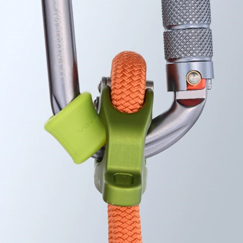XINDA XD-PJ295 10 Peças Anel de Posicionamento em Silicone para Escalada em Rocha, Passador de Escalada com Anel de Borracha Antiderrapante - Verde
