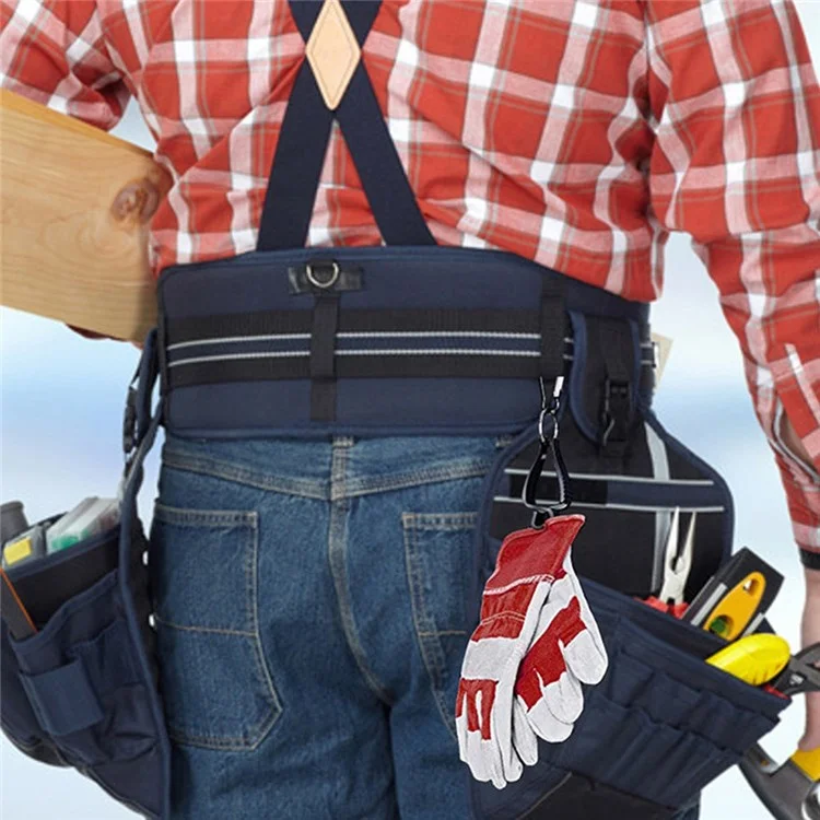 Clip para guantes de trabajo de seguridad LUCKSTONE STJ-001-BK Clip para cinturón de trabajo al aire libre para gafas, gorros, cascos, toallas y herramientas