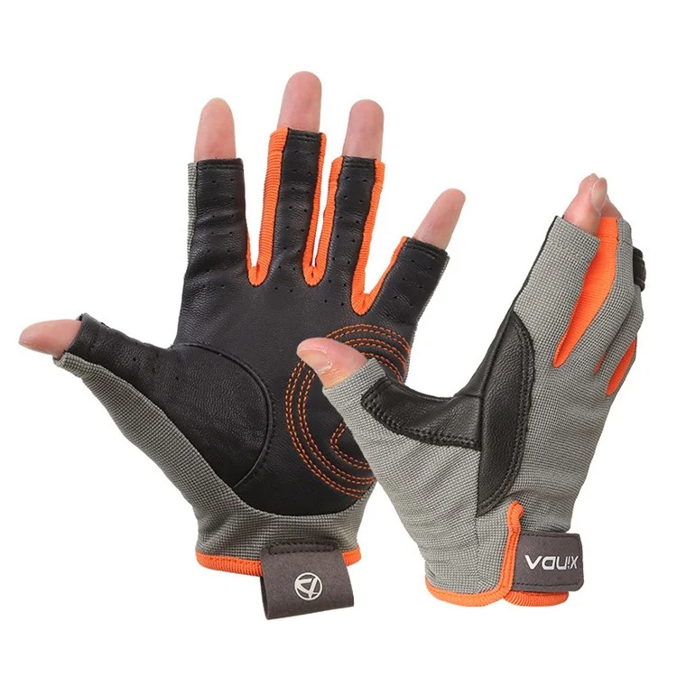 XINDA H-ST04 1 Pair Sports Protective Gloves Half Finger Gloves Breathable Anti-slip Training Gloves for Cycling Hiking Climbing Outdoor Sports - L
