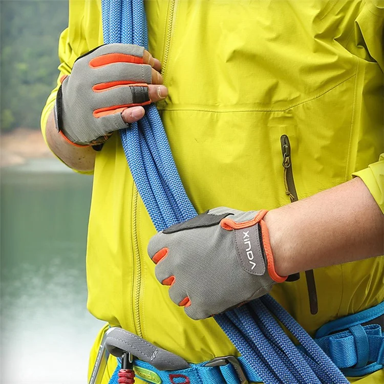 XINDA H-ST04 1 Pair Sports Protective Gloves Half Finger Gloves Breathable Anti-slip Training Gloves for Cycling Hiking Climbing Outdoor Sports - L