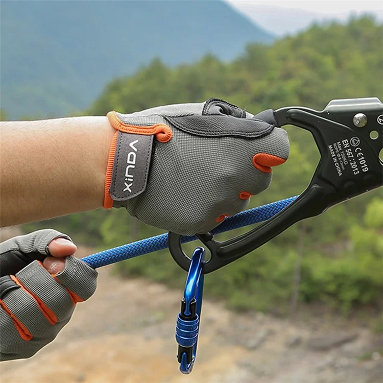 XINDA H-ST04 1 Pair Sports Protective Gloves Half Finger Gloves Breathable Anti-slip Training Gloves for Cycling Hiking Climbing Outdoor Sports - L