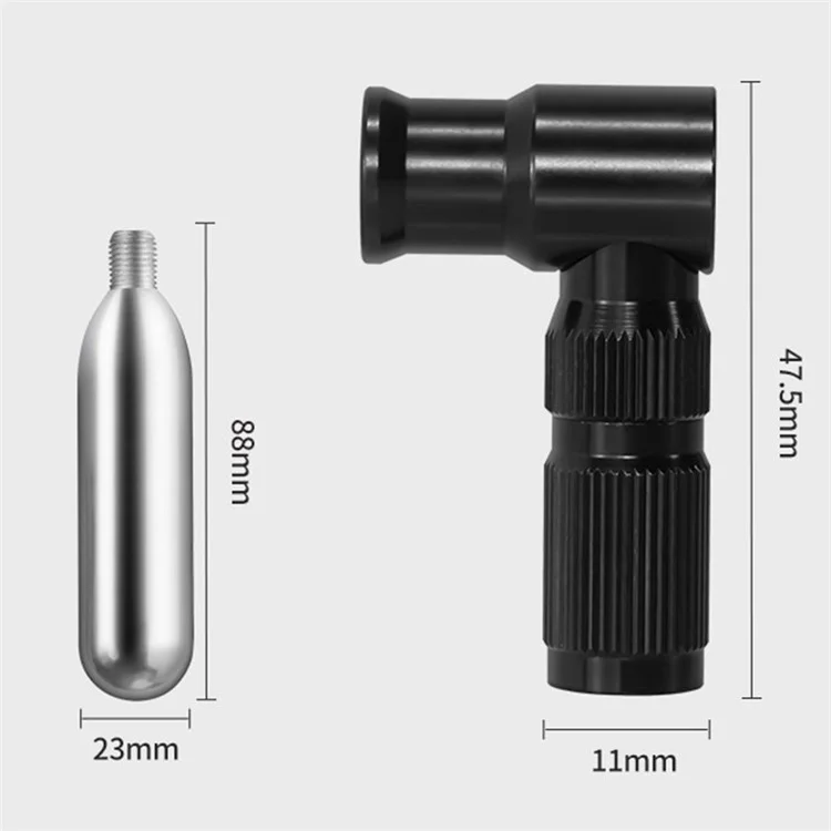 ENLEE E22602-1 Bicycle Accessories CO2 Inflator Nozzle without Inflation Bottle