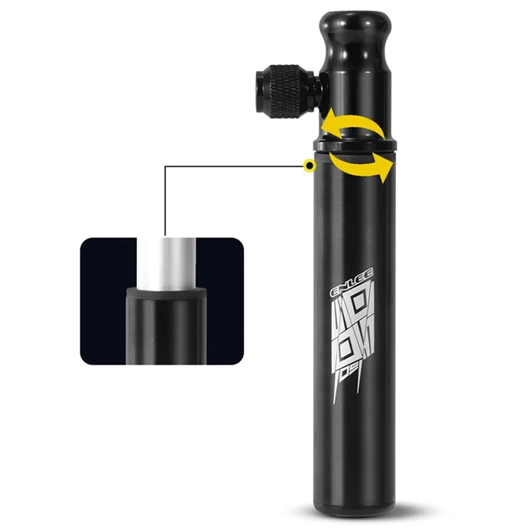 ENLEE ET03 Bicycle Mini Pump 110PSI Cycling Hand Air Pump Bike Inflator with Presta Schrader Valve
