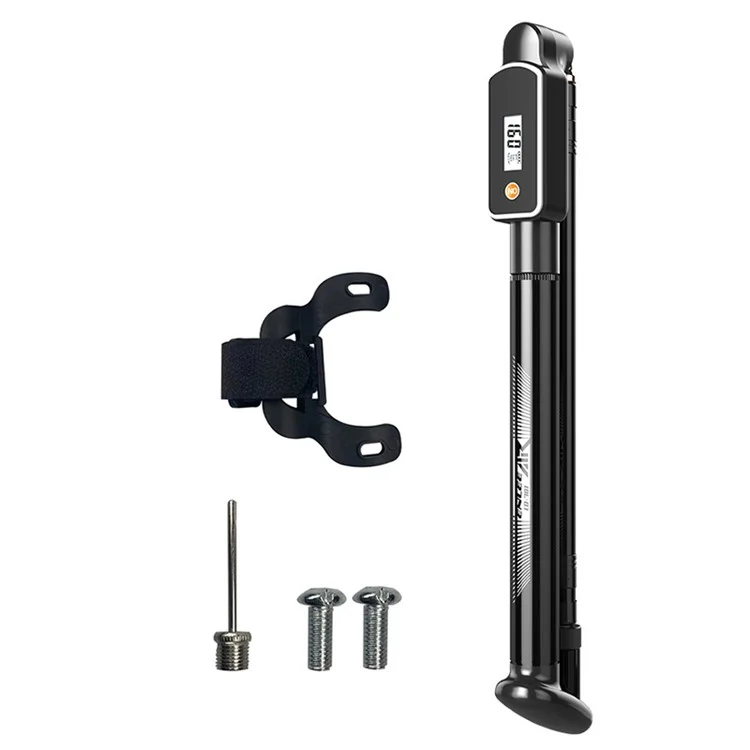 ENLEE ED701 Bike Pump 160PSI Pompa bicicletta compatibile con valvola Presta e Schrader per bicicletta, palla
