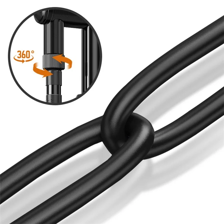 ENLEE ED702 Bike Pump with Pressure Gauge 160PSI Bicycle Floor Pump with Presta Schrader Valves