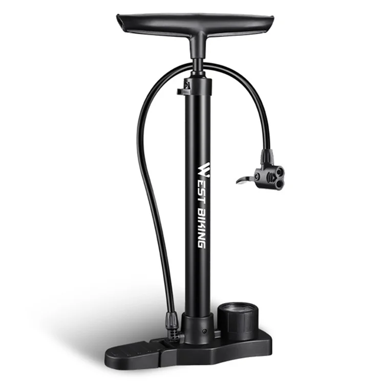 WEST BIKING YP0711142 160PSI Hochdruckluftpumpe für E-Bikes mit Manometer