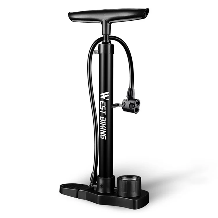 WEST BIKING YP0711142 160PSI Hochdruckluftpumpe für E-Bikes mit Manometer