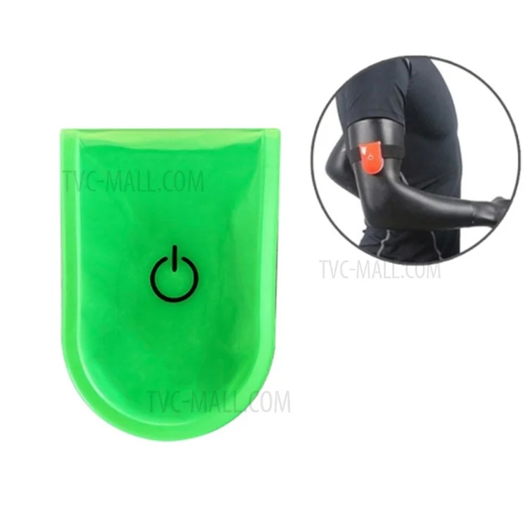 1 PC Mountain Camping Reflective Magnet Lamp with Magnet Collar LED Lamp - Green
