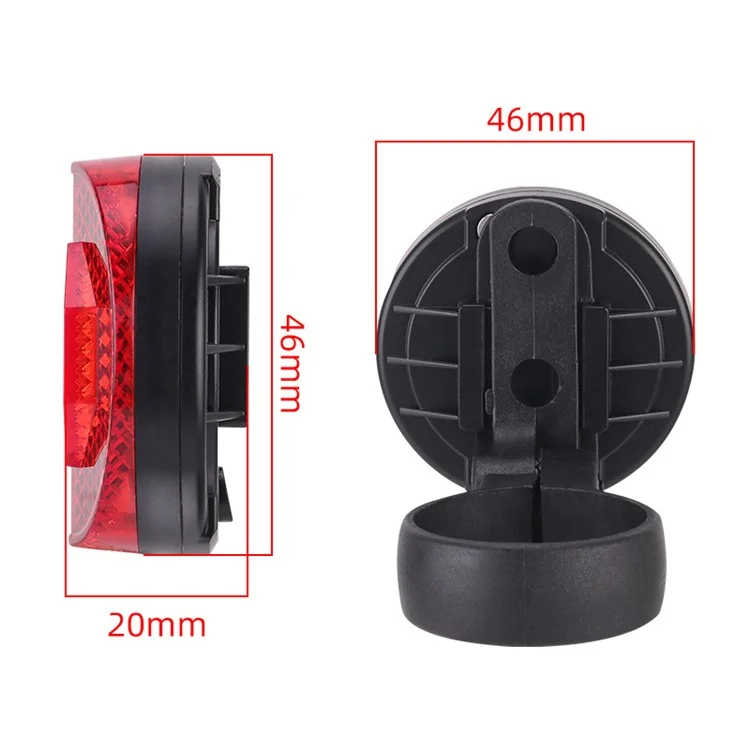 Pour AirTag Bike Mountif - Rouge