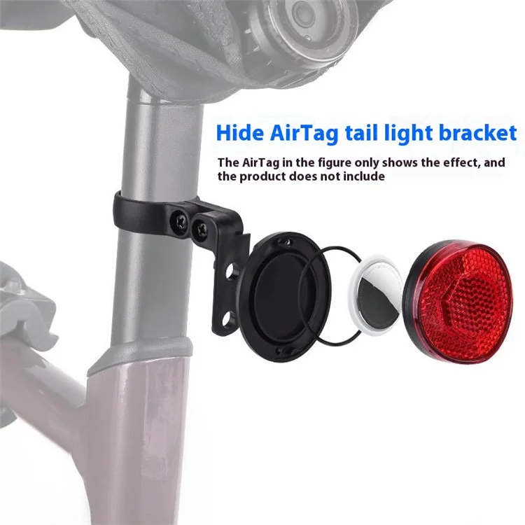 Pour AirTag Bike Mountif - Rouge