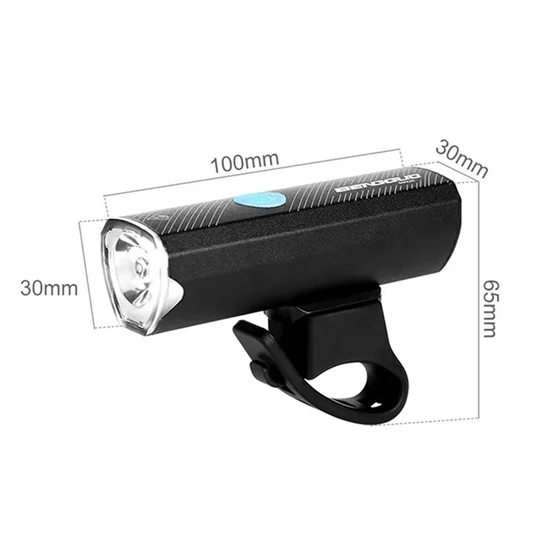 Bengguo BG-1913 Bicycle Light 300 Lumens 4 Modie Bike Luci da Bici USB Porta Ricaricabile Per la Guida Notturna
