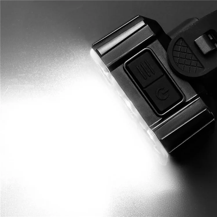 BENGGUO BG3131 Bike Light Rechargeable 6 LED Bicycle Lights for Night Riding Cycling - White