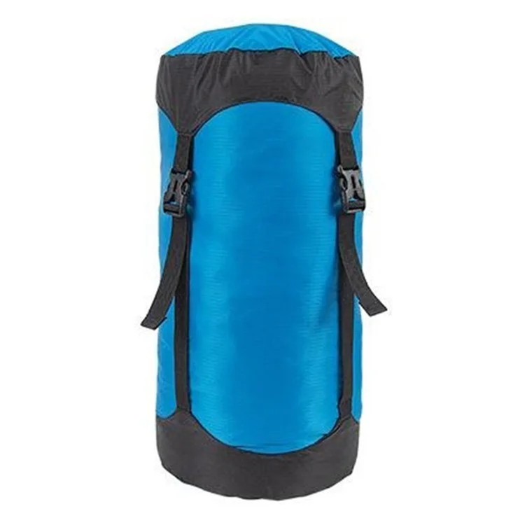 20-35L Camping Backpacking Waterproof Nylon Compression Stuff Sack for Sleeping Bag, Size XL - Sapphire