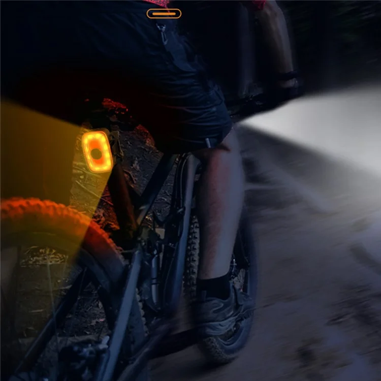 W01 Rechargeable Bike Tail Light High Brightness Road MTB Bikes LED Cycling Safety Warning Lamp (CE Certified)