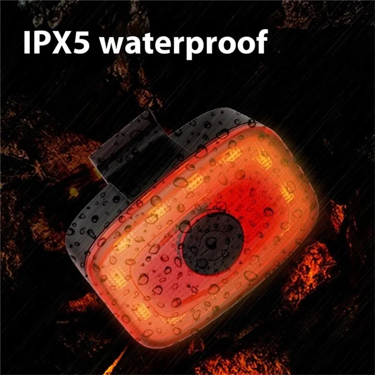 W01 Rechargeable Bike Tail Light High Brightness Road MTB Bikes LED Cycling Safety Warning Lamp (CE Certified)