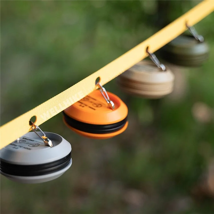 WELLHIKE Lona de Camping Multifuncional para Exteriores com Gancho Magnético para Toldo - Cinza
