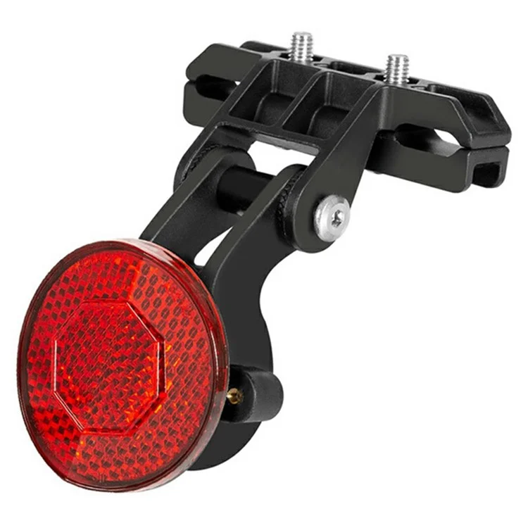 For AirTag Bicycle Tail Light Adjustable Angle Night Cycling Warning Lamp for Mountain Road Bike (Without Airtag) - ATG01