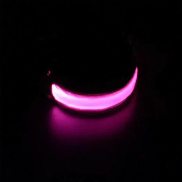 Rechargeable LED Armband Outdoor Sports Night Running Safety LED Light Arm Band - White