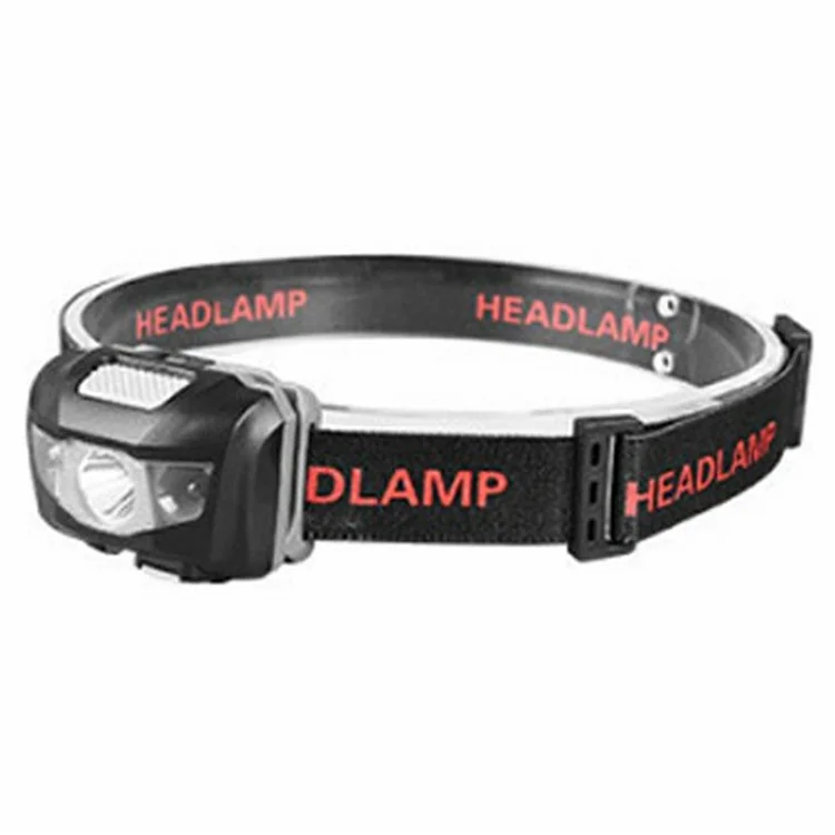 USB Rechargeable LED Headlamp Gesture Sensor Headlight for Outdoor Night Fishing Running Camping Hiking - Black