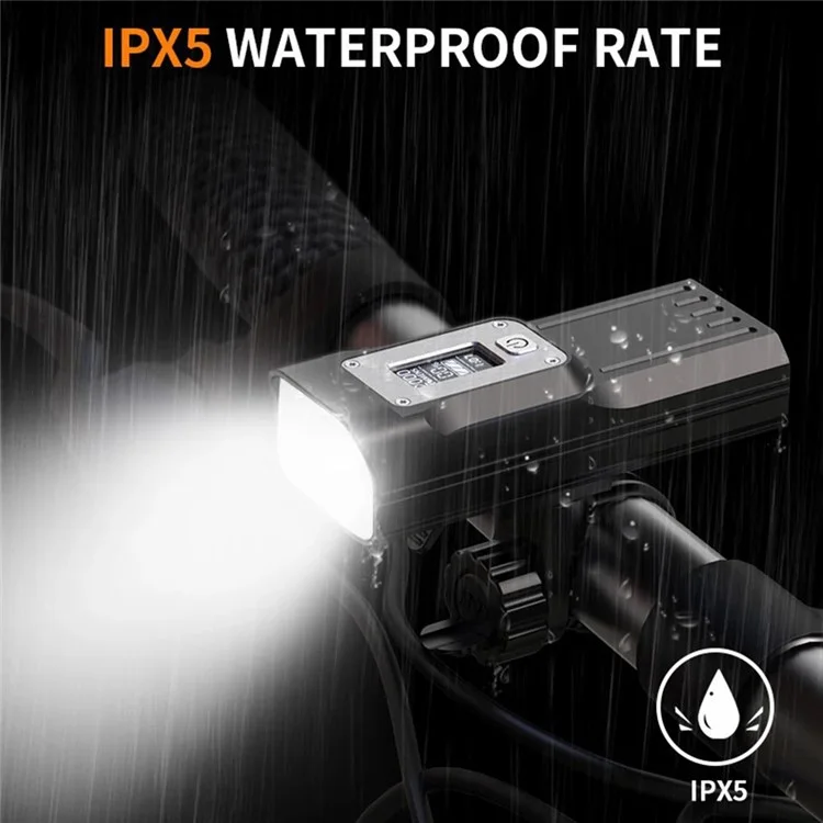 NATFIRE GTR60 Bicycle Front Light Mountain Bike Night Cycling Rechargeable High Brightness Headlight