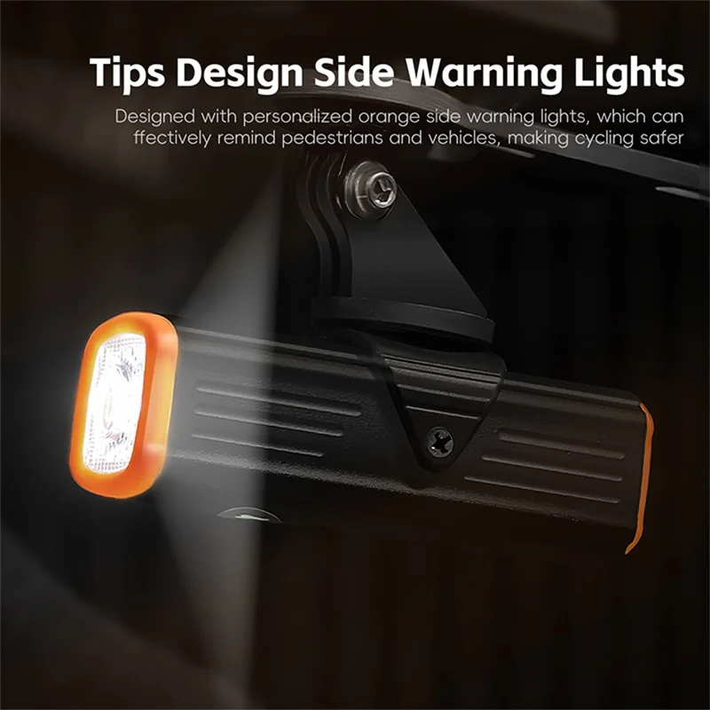 WEST BIKING YP0701473 Bicycle Night Riding Front Light Aluminum Alloy MTB Road Bike High Brightness Light